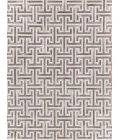 Exquisite Rugs Natural Hide Ivory/Charcoal/Multi 22141X16 1ft.X1ft.6in. Rect. Rug