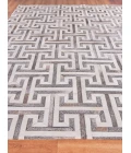 Exquisite Rugs Natural Hide Ivory/Charcoal/Multi 22141X16 1ft.X1ft.6in. Rect. Rug