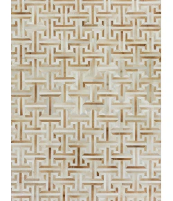 Exquisite Rugs Natural Hide Ivory/Beige/Multi 22158x10 8ft.x10ft. Rect. Rug