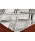 Exquisite Rugs Natural Hide Gray/Brown/Multi 22171X16 1ft.X1ft.6in. Rect. Rug