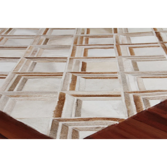 Exquisite Rugs Natural Hide Beige 22188x10 8ft.x10ft. Rect. Rug