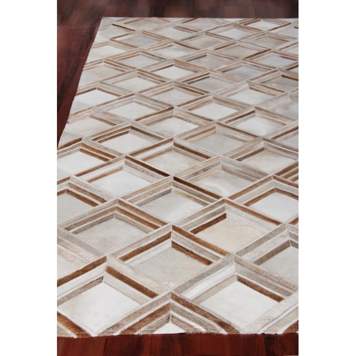 Exquisite Rugs Natural Hide Beige 22188x10 8ft.x10ft. Rect. Rug
