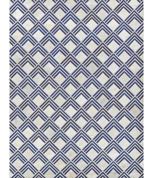 Exquisite Rugs Natural Hide Navy/Multi 221996X136 9ft.6in.X13ft.6in. Rect. Rug