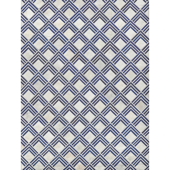 Exquisite Rugs Natural Hide Navy/Multi 221996X136 9ft.6in.X13ft.6in. Rect. Rug