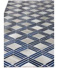 Exquisite Rugs Natural Hide Navy/Multi 221996X136 9ft.6in.X13ft.6in. Rect. Rug