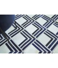 Exquisite Rugs Natural Hide Navy/Multi 221996X136 9ft.6in.X13ft.6in. Rect. Rug