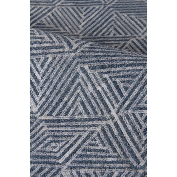Exquisite Rugs Pavilion Blue/Silver 2224116X146 11ft.6in.X14ft.6in. Rect. Rug