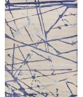 Exquisite Rugs Space Age Gray/Royal Blue/Navy 24261X16 1ft.X1ft.6in. Rect. Rug