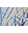 Exquisite Rugs Space Age Gray/Royal Blue/Navy 24261X16 1ft.X1ft.6in. Rect. Rug