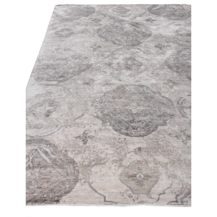 Exquisite Rugs Antique'd Silk Beige/Ivory 24316X9 6ft.X9ft. Rect. Rug