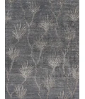 Exquisite Rugs Antique'd Silk Dark Gray/Gray 24338X10 8ft.X10ft. Rect. Rug