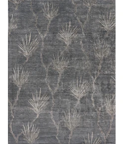 Exquisite Rugs Antique'd Silk Dark Gray/Gray 24336X9 6ft.X9ft. Rect. Rug