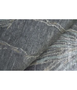 Exquisite Rugs Antique'd Silk Dark Gray/Gray 24336X9 6ft.X9ft. Rect. Rug