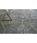 Exquisite Rugs Antique'd Silk Dark Gray/Gray 24338X10 8ft.X10ft. Rect. Rug