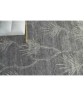 Exquisite Rugs Antique'd Silk Dark Gray/Gray 24338X10 8ft.X10ft. Rect. Rug