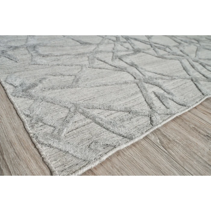 Exquisite Rugs Windsor Gray 24401X16 1ft.X1ft.6in. Rect. Rug