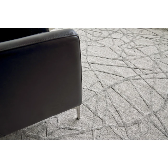 Exquisite Rugs Windsor Gray 24401X16 1ft.X1ft.6in. Rect. Rug