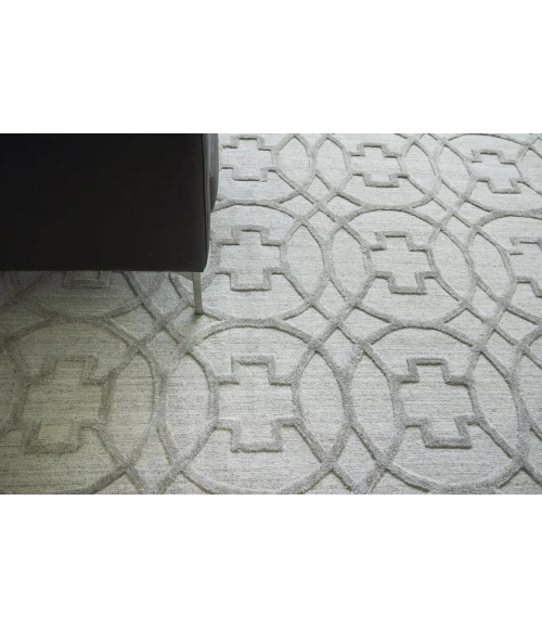 Exquisite Rugs Windsor Light Silver 24489X12 9ft.X12ft. Rect. Rug