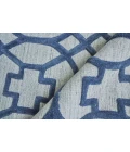 Exquisite Rugs Windsor Dark Blue/Gray 24506X9 6ft.X9ft. Rect. Rug
