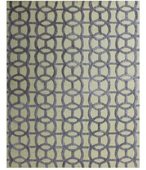 Exquisite Rugs Windsor Blue/Beige 24638X10 8ft.X10ft. Rect. Rug
