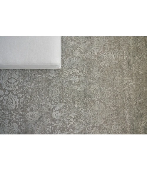 Exquisite Rugs Meena Silver/Gray 24681X16 1ft.X1ft.6in. Rect. Rug