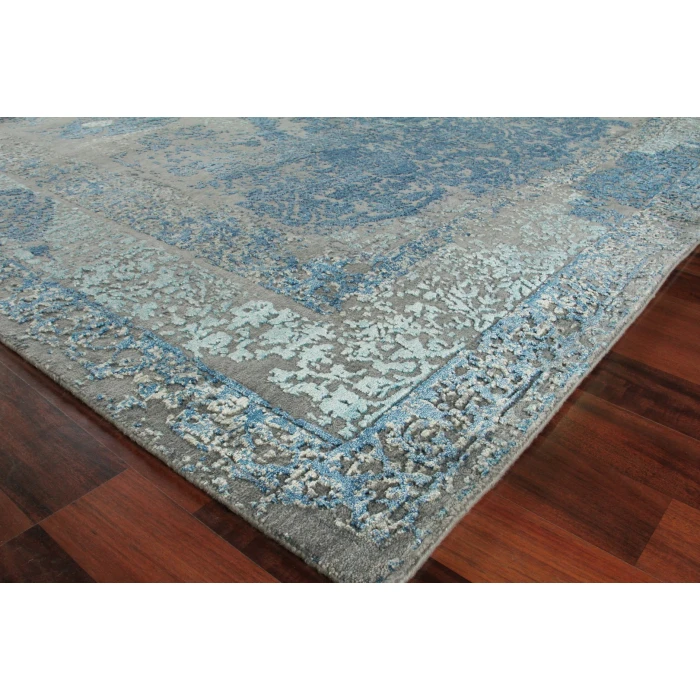 Exquisite Rugs Maison Gray/Blue 24706X9 6ft.X9ft. Rect. Rug