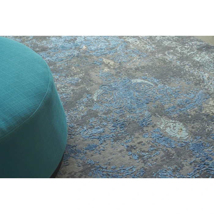Exquisite Rugs Maison Gray/Blue 24706X9 6ft.X9ft. Rect. Rug