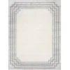 Exquisite Rugs Vero Ivory/Silver/Dark Gray 25018X10 8ft.X10ft. Rect. Rug