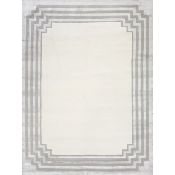 Exquisite Rugs Vero Ivory/Silver/Dark Gray 250110X14 10ft.X14ft. Rect. Rug