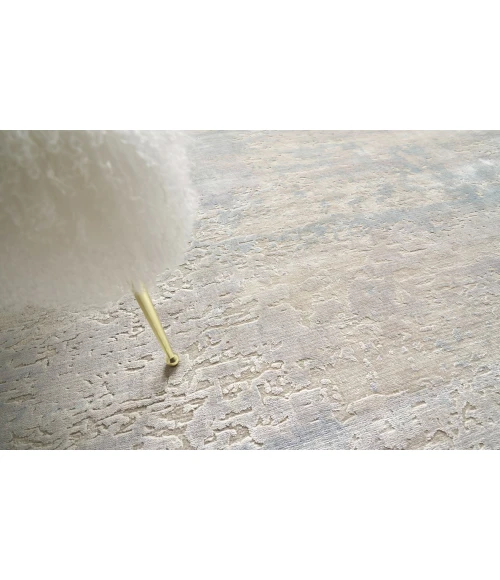 Exquisite Rugs Reflections Light Beige/Blue 25111X16 1ft.X1ft.6in. Rect. Rug
