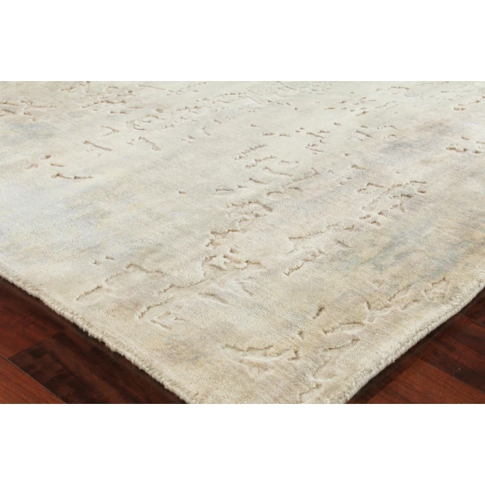 Exquisite Rugs Reflections Ivory/Soft Green 25139X12 9ft.X12ft. Rect. Rug
