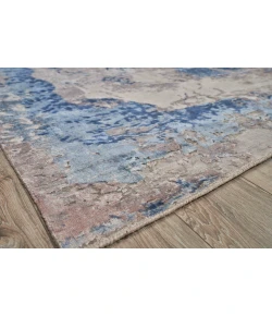 Exquisite Rugs Roset Silver/Blue 25361X16 1ft.X1ft.6in. Rect. Rug