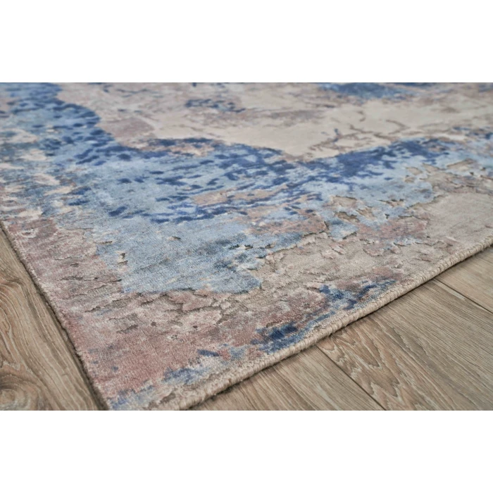 Exquisite Rugs Roset Silver/Blue 253610X14 10ft.X14ft. Rect. Rug