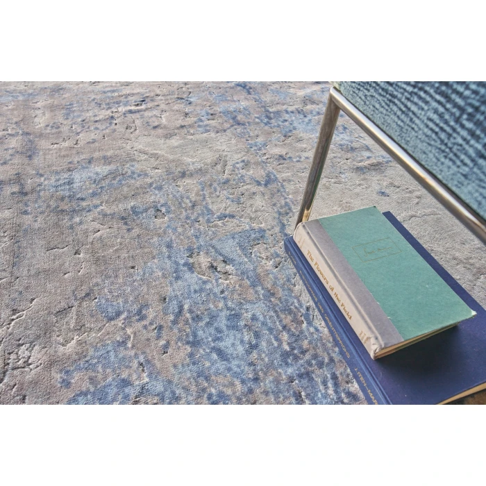 Exquisite Rugs Roset Silver/Blue 253610X14 10ft.X14ft. Rect. Rug