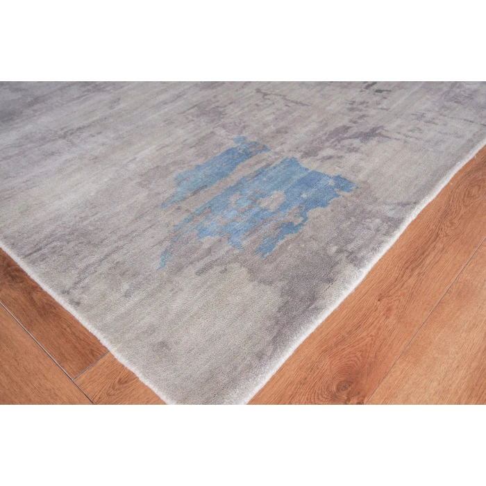 Exquisite Rugs Cassina Gray/Blue 25411X16 1ft.X1ft.6in. Rect. Rug