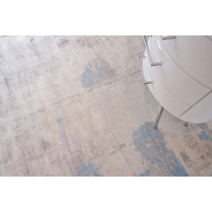 Exquisite Rugs Cassina Gray/Blue 25411X16 1ft.X1ft.6in. Rect. Rug