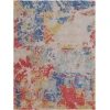 Exquisite Rugs Reflections Blue/Multi 25428X10 8ft.X10ft. Rect. Rug