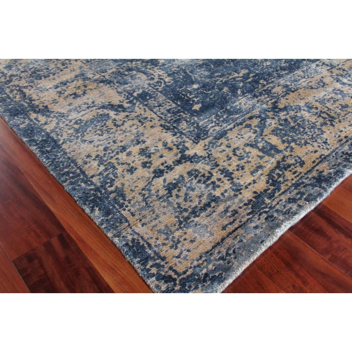 Exquisite Rugs Cassina Denim/Beige 25456X9 6ft.X9ft. Rect. Rug