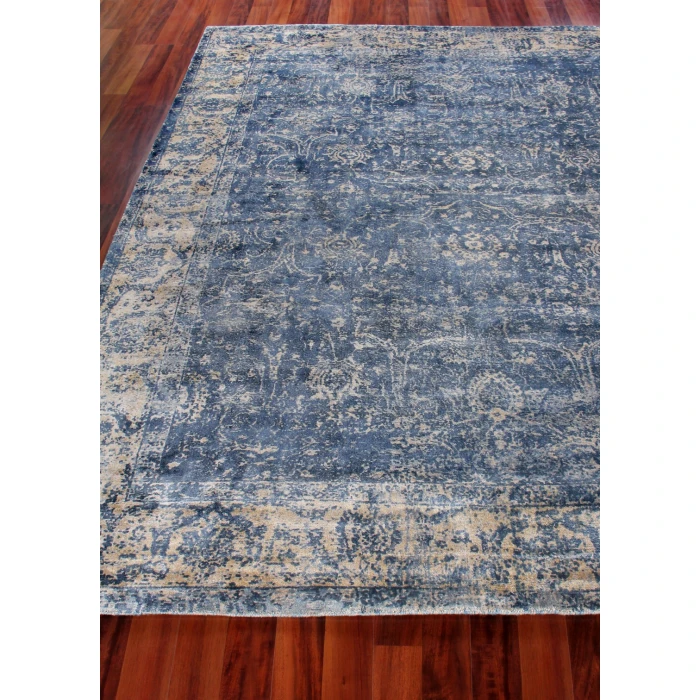 Exquisite Rugs Cassina Denim/Beige 25456X9 6ft.X9ft. Rect. Rug
