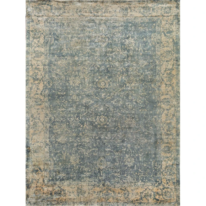 Exquisite Rugs Cassina Blue/Silver 25476X9 6ft.X9ft. Rect. Rug