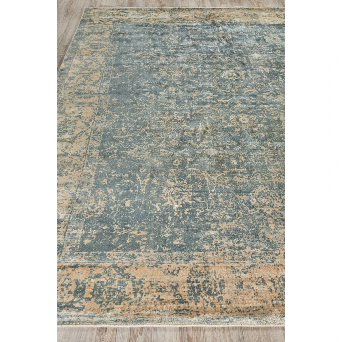 Exquisite Rugs Cassina Blue/Silver 25476X9 6ft.X9ft. Rect. Rug