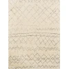 Exquisite Rugs Moroccan Ivory/Charcoal 25611X16 1ft.X1ft.6in. Rect. Rug