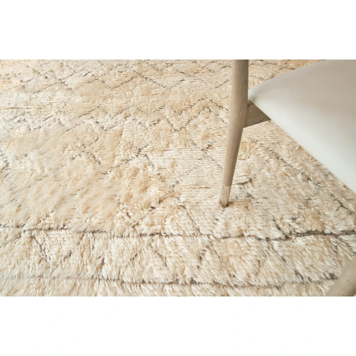 Exquisite Rugs Moroccan Ivory/Charcoal 25611X16 1ft.X1ft.6in. Rect. Rug
