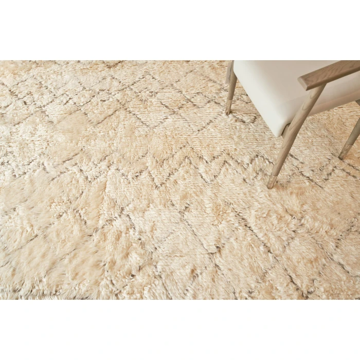 Exquisite Rugs Moroccan Ivory/Charcoal 25611X16 1ft.X1ft.6in. Rect. Rug