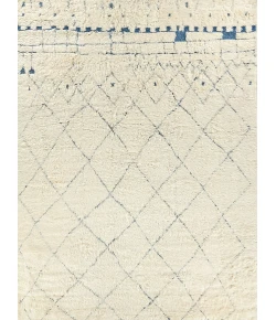 Exquisite Rugs Moroccan Ivory/Blue 25631X16 1ft.X1ft.6in. Rect. Rug