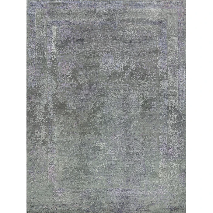 Exquisite Rugs Maison Charcoal/Purple 25968X10 8ft.X10ft. Rect. Rug