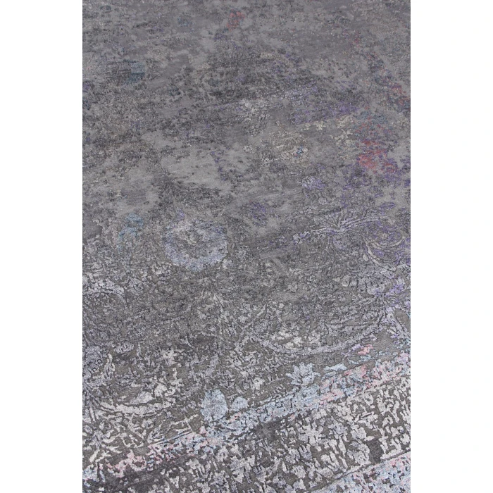 Exquisite Rugs Maison Charcoal/Purple 25968X10 8ft.X10ft. Rect. Rug