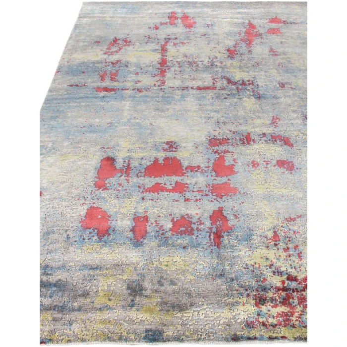 Exquisite Rugs Reflections Ivory/Blue/Red 26169X12 9ft.X12ft. Rect. Rug