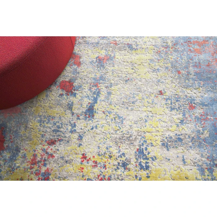 Exquisite Rugs Reflections Ivory/Blue/Red 26169X12 9ft.X12ft. Rect. Rug