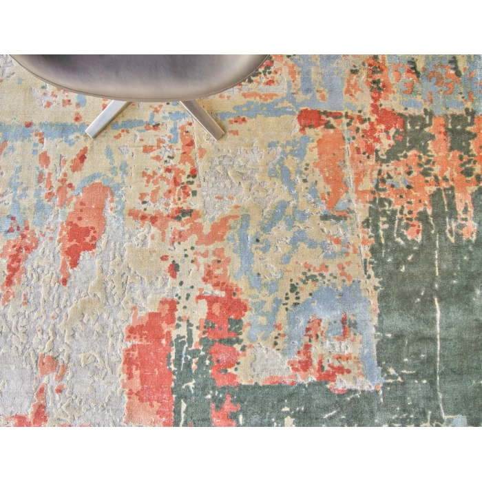 Exquisite Rugs Reflections Blue/Black 26219X12 9ft.X12ft. Rect. Rug